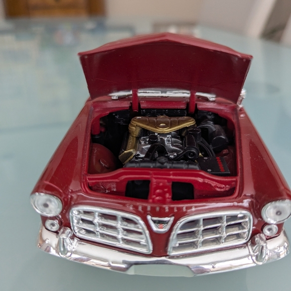 1956 Chrysler 300B 1:18 Vintage Die Cast Model Car - Collectible Gift for Dad - Picture 11 of 14